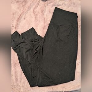 Women's Colorfulkoala Black Pants Size Xl